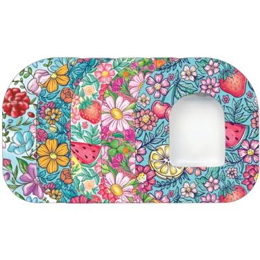 Imagem de Glucomart Adesivos para Omnipod 5 - Impermeável e Hipoalergênico, Cubra e Proteja seus Omnipods - Patches Premium CGM e Omnipod - Overpatches Omnipod de 5 unidades