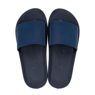 Imagem de Chinelo Rider Masculino Slide Gaspea Confortável, Azul escuro, 37/38