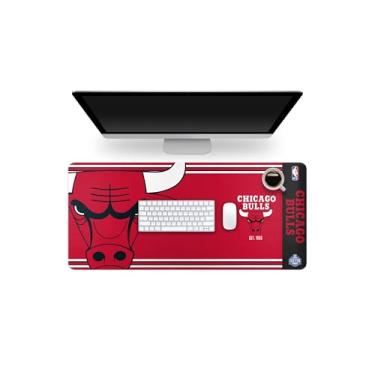 Imagem de FOCO NBA Official Established Primary Logo Wordmark Home Office Desk Pad Mouse Pad 89 cm x 41 cm (Chicago Bulls, Chicago Bulls)