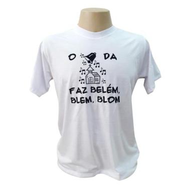 Imagem de Camiseta Exu Tranca Rua - O Sino Igreja Faz Belém Blem Blom - GMH Prod
