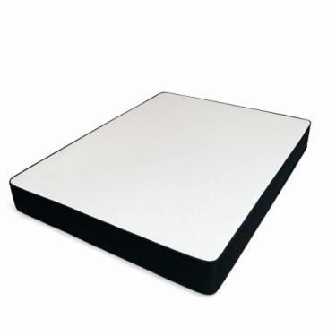 Imagem de Colchão Casal Dupla Face Veludo Preto 100% Espuma Densidade D33/D28 Altura 25cm 138x188cm Durmae