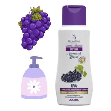 Imagem de Sabonete Íntimo Feminino Uva Anti Odores 100% Natural 200ml - Bio-Inst