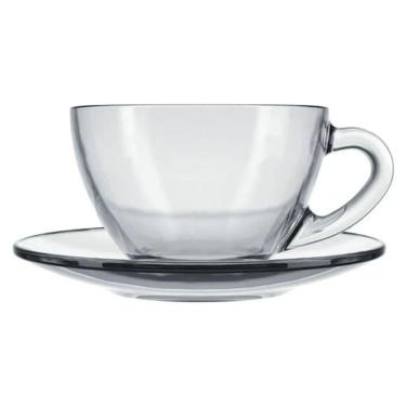 Imagem de Jogo 6 Xícaras Para Café Com Pires 90 Ml Astral - 0112 Nadir Figueiredo