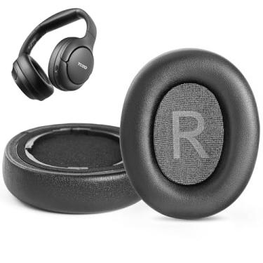 Imagem de TOZO HT2 Almofadas de substituição para fones de ouvido TOZO HT2 Almofadas de espuma de memória de couro de proteína de conforto aprimorado