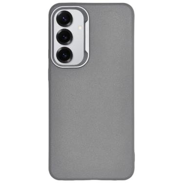 Imagem de ULXITEYU Capa para celular Samsung Galaxy S25 Plus cinza, [proteção contra quedas de 3 metros] Capa protetora de TPU macio antiderrapante à prova de choque