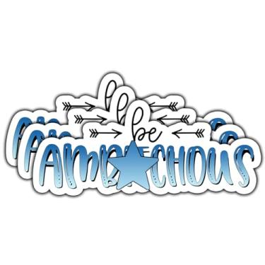 Imagem de (3 peças) Adesivo Be com citação engraçada, decalques sarcásticos, adesivo de vinil à prova d'água para livros, laptops, telefone, garrafas de água, copo copo Kindle 7,6 cm