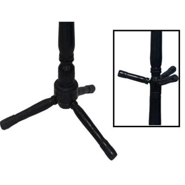 Imagem de Cabideiro Mancebo De Madeira 9 Ganchos Pendurador De Roupas