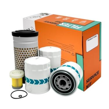 Imagem de Lvdrwi Kit de manutenção de filtro 6C060-99410 HH160-32093 HH660-36060 6A320-59930 HH670-37710 Air/óleo/combustível/hidd adequado para K-bota B2410 B7500 B7510 B7660 10 B2 6