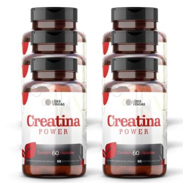 Imagem de Creatina Power - 3g com 60 cápulas - 6 potes