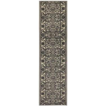 Imagem de Passadeira Trilho 2,40M Oriental Ziegler Cinza 66X240Cm - Sao Carlos