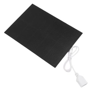 Imagem de Alomejor Painel Solar Portátil de 3W, Painel Solar de Silício Monocristalino para Caminhada de Acampamento