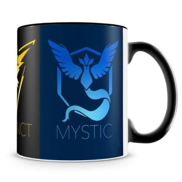 Imagem de Caneca Personalizada dos Times Pokémon GO - Porcelana de Alto Brilho -