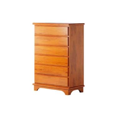 Imagem de Cômoda Isabela 6 Gavetas 127x75cm Madeira Maciça - Móveis & Cia