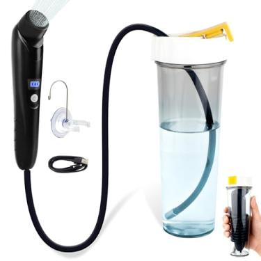 Imagem de Pulverizador de bidê elétrico portátil, bidê portátil recarregável para viagens | Banheiro | Cuidados pessoais | Cuidados pós-parto | Limpeza de higiene | Cuidados com o bebê, recipiente de água de 1