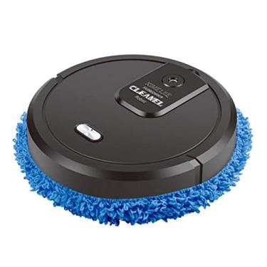Imagem de Limpador de Robô 3 em 1 Limpeza Automática Úmida e Seca Escovação Umidificação USB - Design -Acidente para Pisos Cerâmica Madeira Mármore