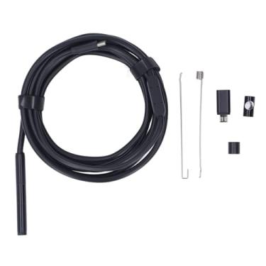 Imagem de WALFRONT Endoscópio HD 2MP Lente única de 7,9 Mm Com 8 LEDs Brancos Ajustáveis ​​Câmera de Inspeção IP67 para OTG IOS 1920x1080P Ângulo de Visão de 70 Graus (tio paterno)