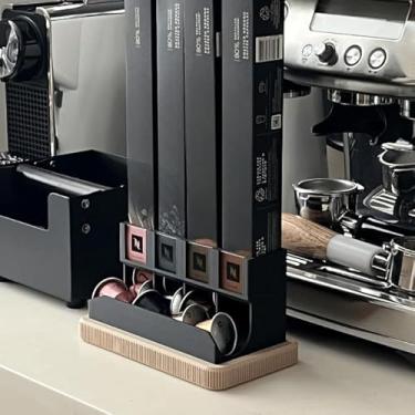 Imagem de Organizador de Cápsulas para Café Compatível com Cápsulas Nespresso – Suporte de Armazenamento para Cozinha e Bancada