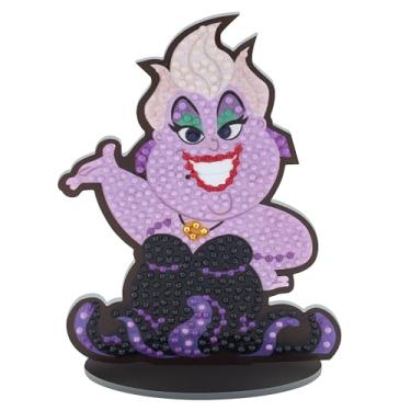Imagem de DIAMOND ART CLUB Sparkle Pals – Ursula's Wicked Waves, kit de pintura de diamante, artesanato DIY divertido para adultos, arte de diamante para iniciantes, 10,4 cm x 14 cm