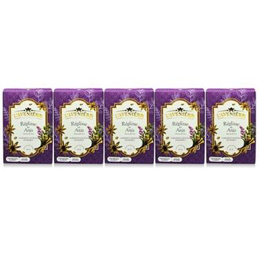 Imagem de Kit 5 unidades Sabonete em Barra Réglisse et Anis  Alcaçuz e Anis - LA