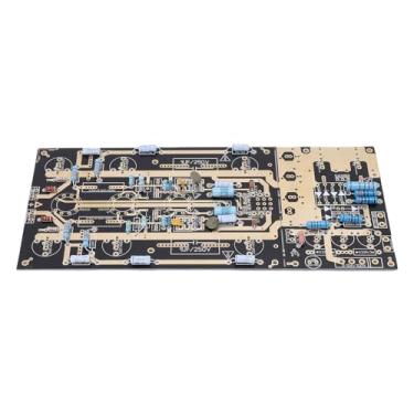 Imagem de YWBL-WH Placa Amplificadora Fono, Kit Amplificador de Mesa Giratória 130x285mm Pcb Tubo Mm Com Capacitores Resistores Diodos, para Entusiastas de Alto-falantes Hifi 12ax7
