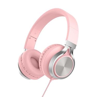 Imagem de INFURTURE Fones de ouvido USB C com microfone, controle de volume, linha sem emaranhamento, fones de ouvido tipo C com fio, leve, dobrável para iPhone 15/16, série de fones de ouvido, tablet, escola