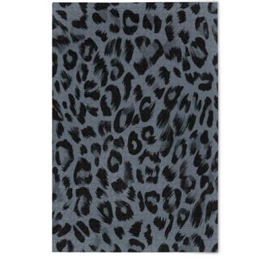 Imagem de Quebra-cabeça 1000 peças para adultos pintura de arte floral decorativa preto cinza estampa de leopardo preto natureza divertido quebra-cabeças amantes de elefantes brancos, presentes, 1000 peças, 75
