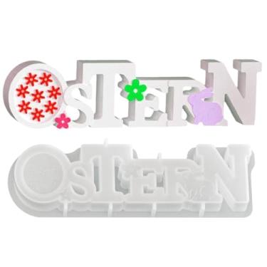 Imagem de Formos De Páscoa | Ferramentas Flexíveis Para Artesanato De Coelhos,Forma de Coelhinho da Páscoa para Moldagem de Resina - Para Gesso Resina Epóxi Velas Decoração Para Casa