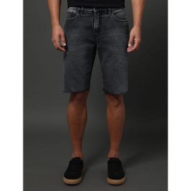 Imagem de Bermuda Jeans Masculina Barras a Fio Calvin Klein Jeans-Masculino