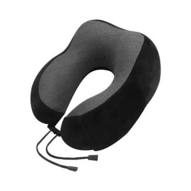 Imagem de Travesseiro De Viagem Em Espuma De Memória Em Forma De U Com Suporte P