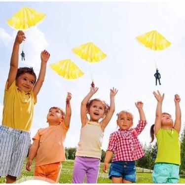 Imagem de Brinquedo Boneco Paraquedista Paraqueda De Mão Soldado - IMPT