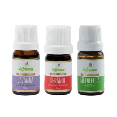 Imagem de Óleo Essencial 100% Puro Antiacne Melaleuca Lavanda Gerânio - oAroma