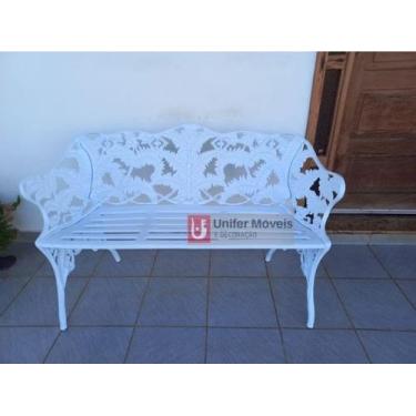 Imagem de Banco de Jardim Samambaia em Alumínio Fundido Unifer Móveis