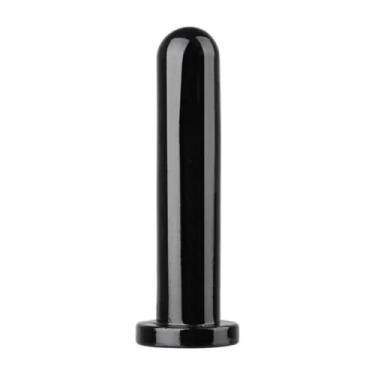 Imagem de Plug Anal Em Silicone 20 X 4,0Cm Acessório Anal Flexível Estimulador Íntimo Brinquedo Erótico 8438 (PRETO)