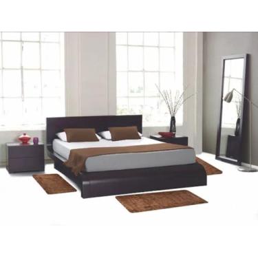 Imagem de Tapete decorativo apolo kit jogo de quarto casa hotel chalé pousada 3 