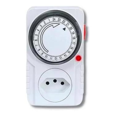 Imagem de Timer Bivolt Temporizador Eventos Liga E Desliga Analogico - Rhos