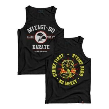 Imagem de 2 Camisetas Regatas Miyagi Do E Cobra Kai Do Karate Kid - M&R Store, M