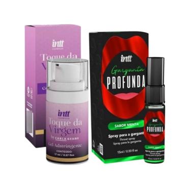 Imagem de Kit Toque Virgem Adstringente com Gel Spray Intt Sabores Menta e Morango