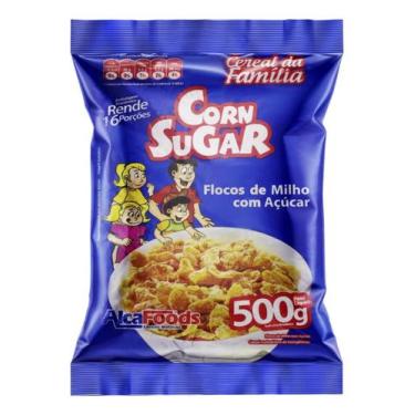 Imagem de Cereal Matinal Corn Sugar Pacote 500g Alcafoods
