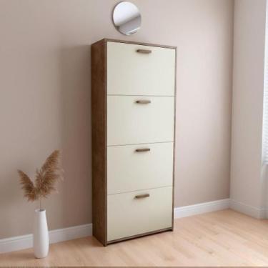 Imagem de Sapateira Basculante 4 Gavetas Lunna - Móveis Bosi