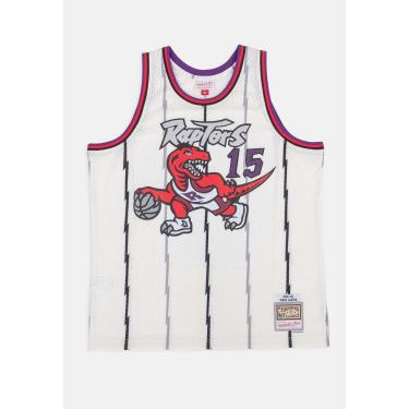 Imagem de Regata Mitchell & Ness NBA Jersey Cream Swingman Toronto Raptor Masculino-Masculino