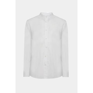 Imagem de Camisa Aramis Manga Longa Regular Algodão Flame Branco-Masculino