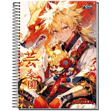 Imagem de CADERNO UNIVERSITÁRIO C/D ESPIRIAL ANIMACOM 1 MATÉRIA 80 FLS GOFRADO