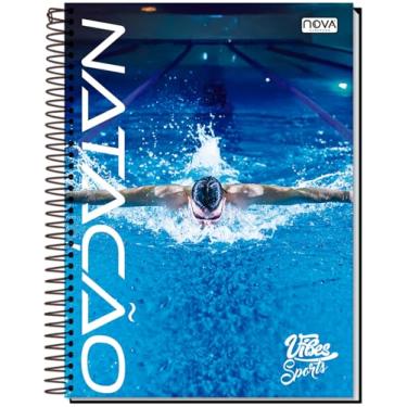 Imagem de CADERNO UNIVERSITÁRIO C/D ESPIRAL 20 MATÉRIAS 280 FLS VIBES SPORTS