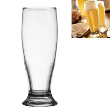 Imagem de Copo Munich De Vidro 200ml Choop Cerveja Bebidas Tulipa - Nadir