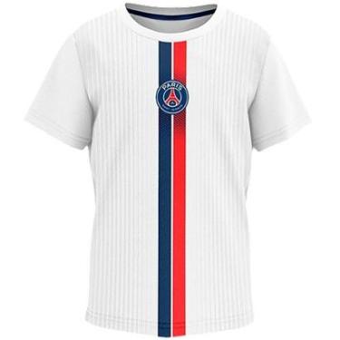 Imagem de Camisa PSG Paris Saint Germain Balle Infantil Branca-Masculino