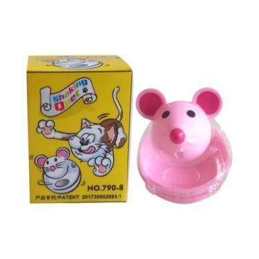 Imagem de Brinquedo Interativo Para Gatos Com Alimentação Lenta, Bola De Petisco