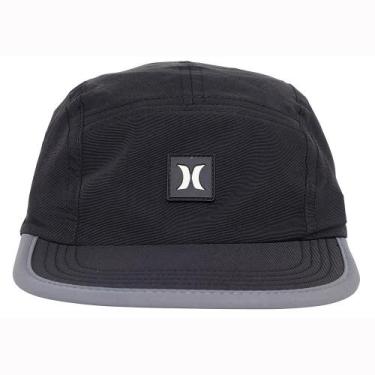 Imagem de Boné Hurley Aba Reta Five Patch SM26 Preto, Preto, Único