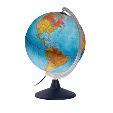 Imagem de Globo Terrestre Cartografico 20cm Com Luz - Tecnodidattica