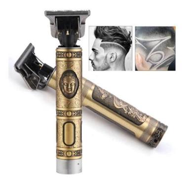 Imagem de Maquininha Barba Cabelo Fer Pézinho Recarregavel Detalhe - Maquina Pez