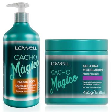 Imagem de Lowell Cacho Magico Shampoo 500ml e Gelatina 450g